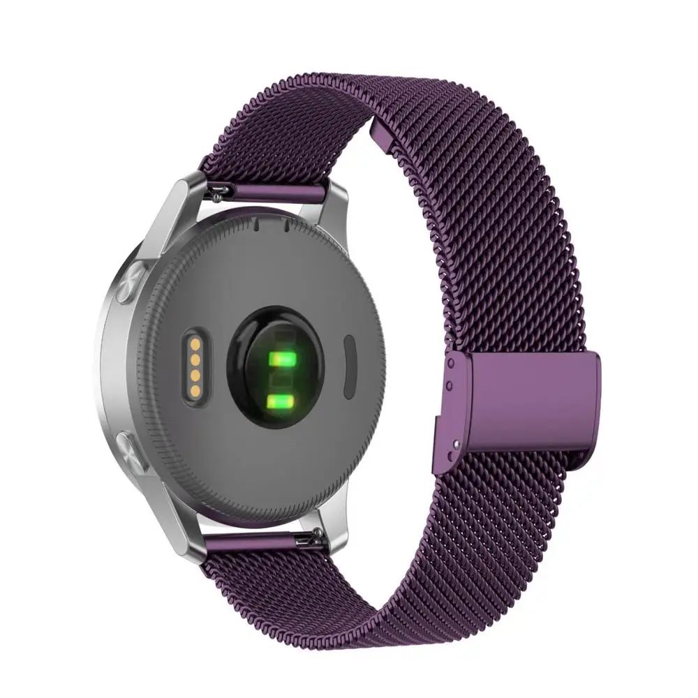 18mm Breathable milanese strap For Fossil women's sport/ charter HR Quick Release watch Strap Gen 4Q venture | Наручные часы