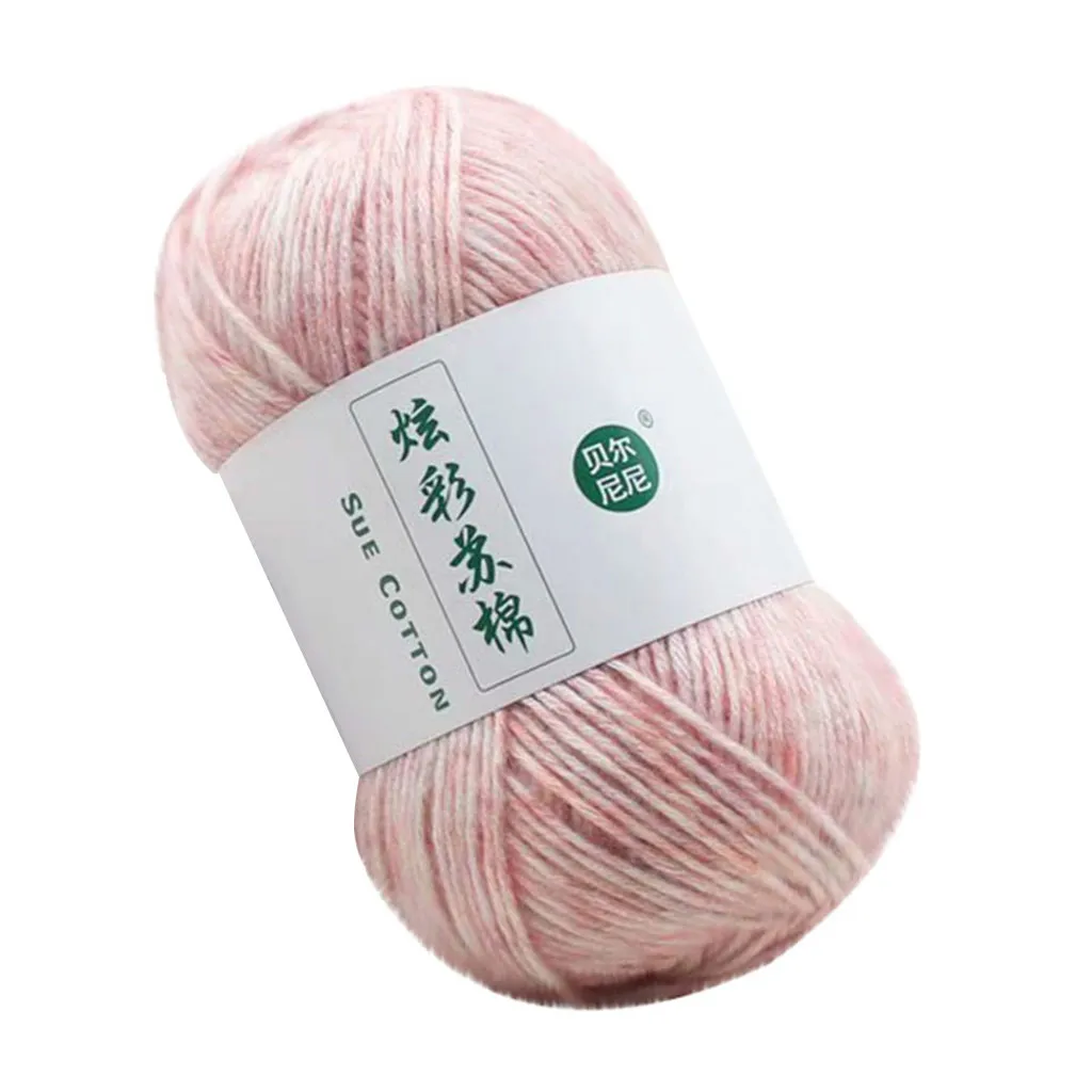 Knitting yarn Long wool cashmere line Scarf Machine weaving hand-woven medium thickness cashmere wool yarn Coat In Thick Wool - Цвет: B