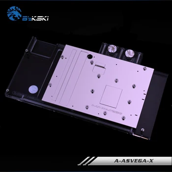 

BYKSKI Water Block use for ASUS ROG STRIX VEGA 64 GAMING/ Asus Arez STRIX Radeon RX vega56 /Copper Radiator Block Video Card RGB