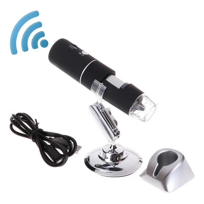 

1000X WIFI 1080P Digital Microscope 8 LED Magnifier Camera HD Electric Microscope Endoscope for Android Ios IPhone IPad Newest