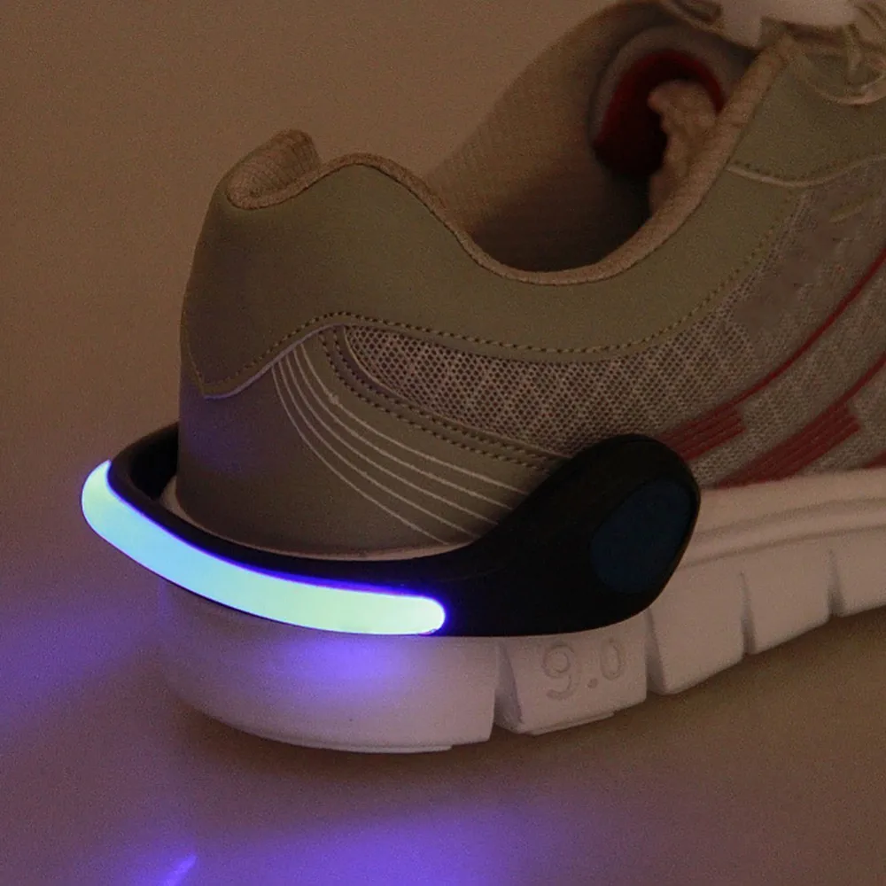 LED Luminous Shoe Clip Outdoor Bicycle Night Running Shoe Safety Cycling Sports Travel LED Luminous Warning Light New Fashion