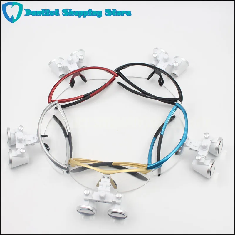  3.5X420mm Dental Surgical Loupe Magnifier Binocular Magnifier with LED Head Light Lamp Freeshipping - 4000401241231