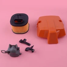 LETAOSK Air Filter Holder Kit Chainsaw Intake Adaptor 503627502 503627501 Fit for Husqvarna 372XP 362 371 365 372