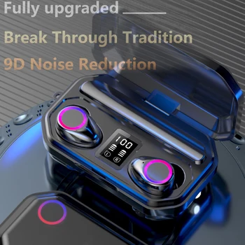 

2020 M12 TWS Wireless Headphones Bluetooth5.0 earphone HiFi IPX7 Waterproof earbuds Touch Control Headset for sport&game