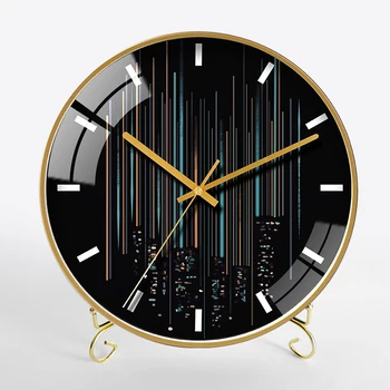 

Minimalist Nordic Silent Clock Home Decor Creative Round Wall Clock For Living Room Kitchen Office Bedroom Ornament SuppliesLA27