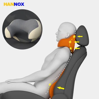 

Popular Fashion Car Neck Headrest Pillow Cushion Seat Support Head Restraint Seat Pillow Travel Sleeping Cushion For Kids Adults