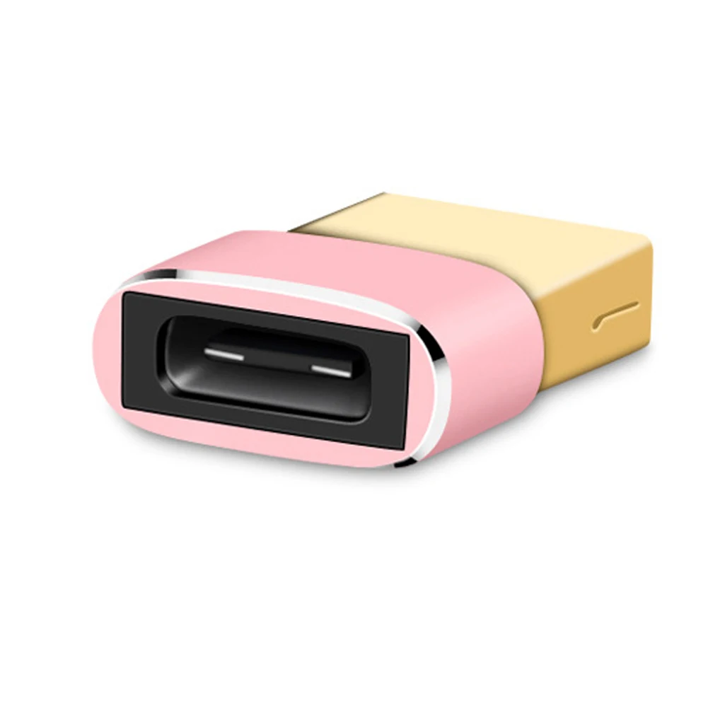 Usb type-C OTG адаптер usb type-C Женский к usb type-A Мужской конвертеры для Macbook samsung S10 USB к type-c OTG - Цвет: Gold