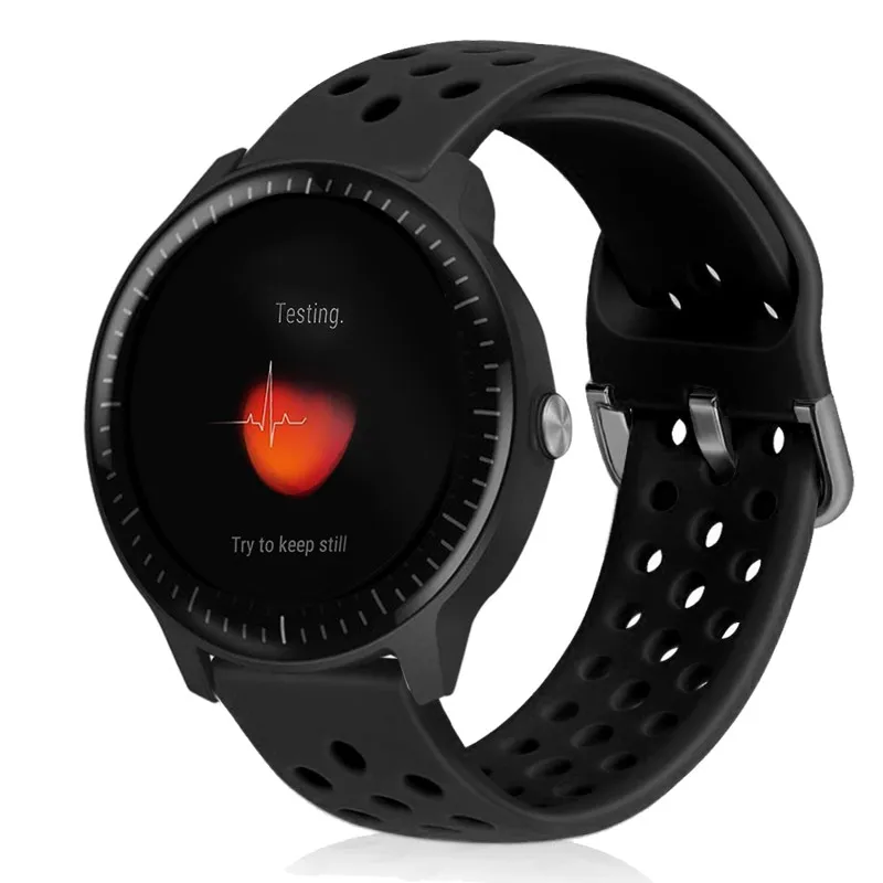 Для Garmin Vivoactive 3 ремешок для часов 20 мм силиконовый водонепроницаемый ремешок для часов samsung Galaxy 42 мм/Активный 40 мм 1/2