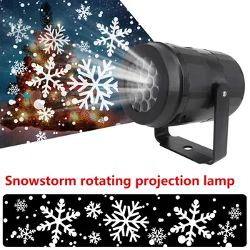 

Snowfall Led Light Projector,sanwsmo Christmas Snow Light,snow Falling Projector Lamp Dynamic Snow Effect Spotlight Garden#YL10
