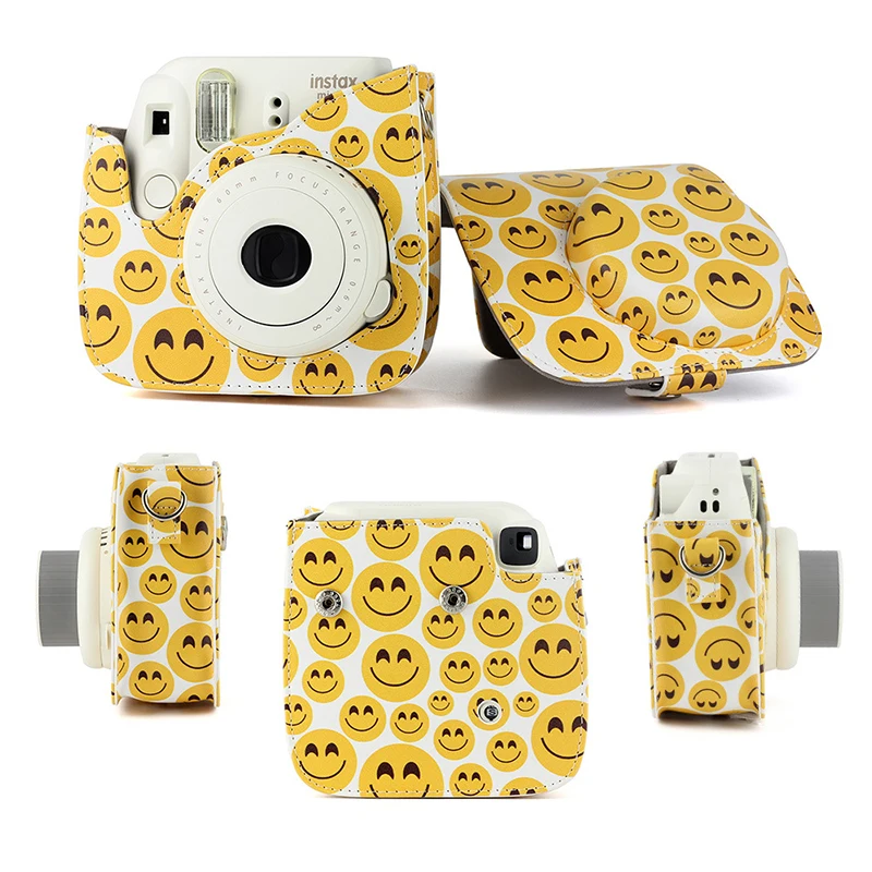 Fujifilm Instax Mini сумка для камеры ColorfuI мгновенный аксессуар из искусственной кожи