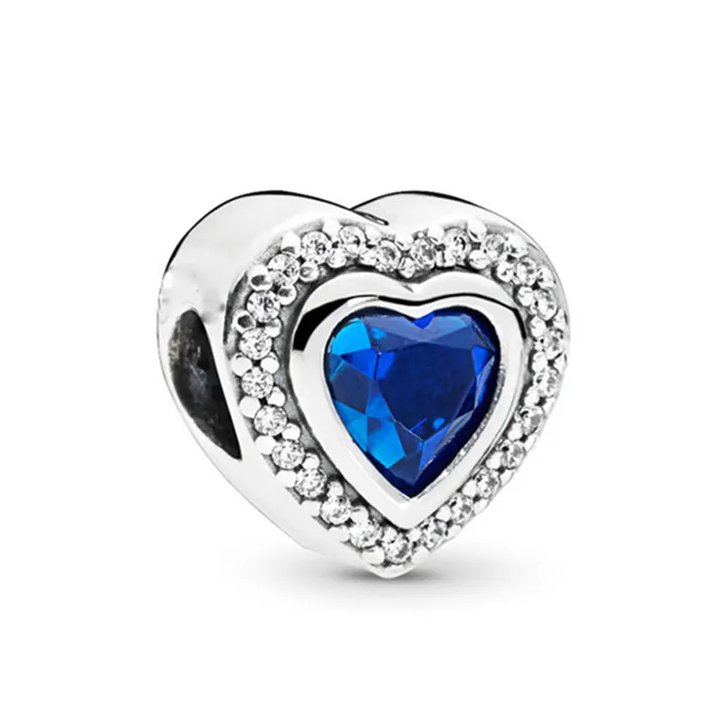 Spacer Beads New Blue Color Balloon Butterfly Stars Moon Sapphire for 3mm Charm Bracelet
