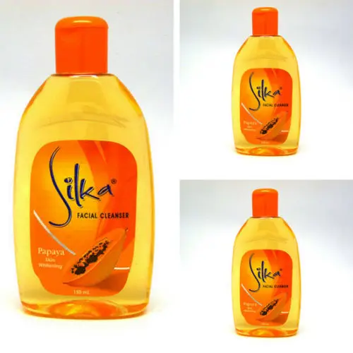 Silka Papaya очищающее средство для лица классическое отбеливание-150 мл