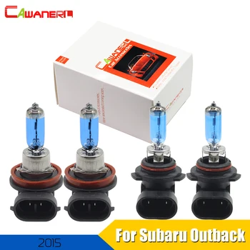 

Cawanerl For Subaru Outback Wagon 2015 100W 9005 H11 Car Styling Halogen Lamp Headlight Light High Low Beam 4 Pieces