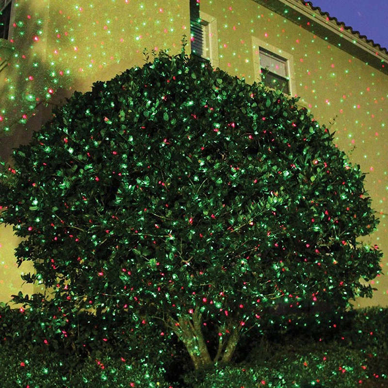 Наружный водонепроницаемый светодиодный светильник для сцены, сада, дерева, движущийся лазерный проектор, лампа для рождественской вечеринки, украшение для дома