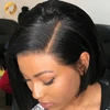Lace Front Human Hair Wigs straight short human hair wigs bob wig brazilian hd lace frontal wig For Black Women remy hair 13x4 1