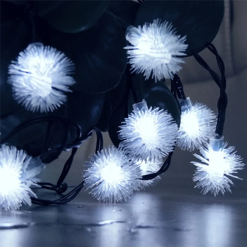 30 Led Solar Lamp Outdoor Waterproof Stair Fairy Balcony Decoration Fence For Garden Christmas String Night Summer House Festoon | Освещение