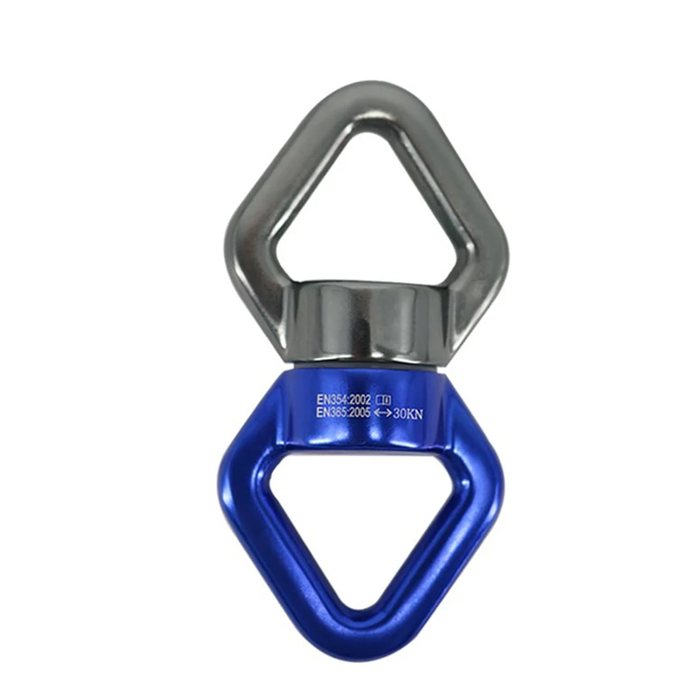 Swing Swivel 30 KN Pulley Safest Rotational Device Hanging Accessory for Swing Setting Aerial Dance Children Swing FOU99 - Цвет: grey blue