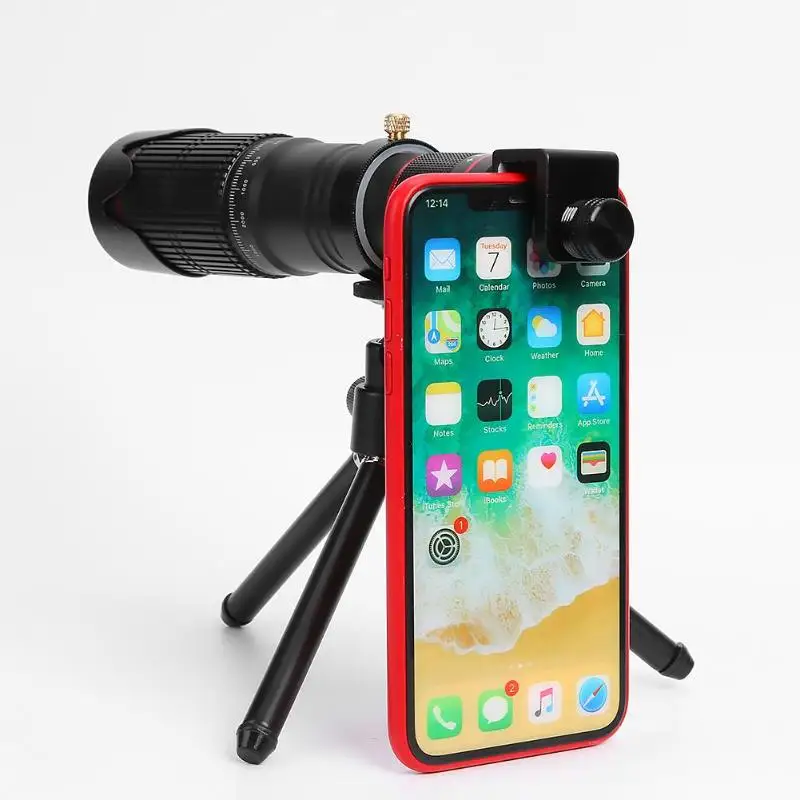 4K HD Phone Telescope 36X Zoom Phone Telephoto Lens w/Tripod Remote Control