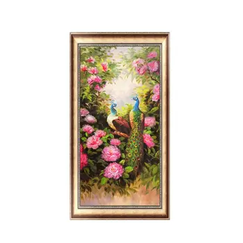 

Peacock DIY 5D Full Drill Diamond Painting Embroidery Cross Stitch Kit Rhinestone Home Decor Crafts Q6PE