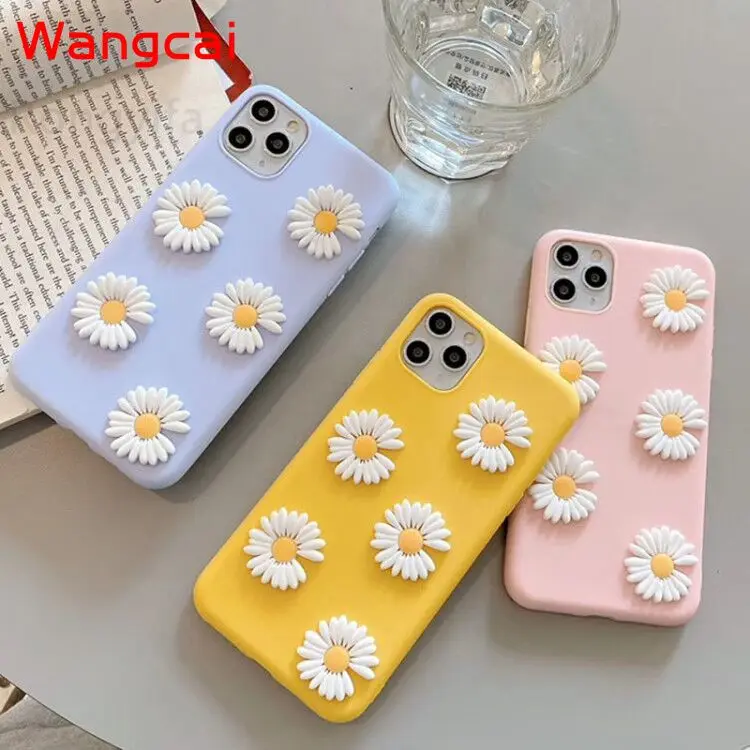 Чехол из мягкого ТПУ с натуральными цветами для Huawei Nova 6 SE 5G 5i 5Z 5 Pro Mate 30 Lite |