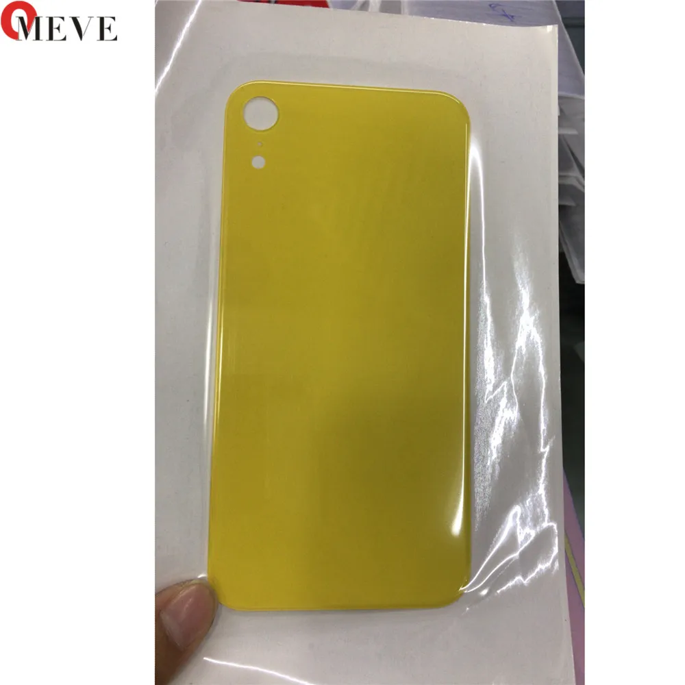 Высокое качество, большое отверстие, заднее стекло, запасные части для iPhone 8 8plus X XR XS MAX, крышка батареи, задняя дверь, корпус