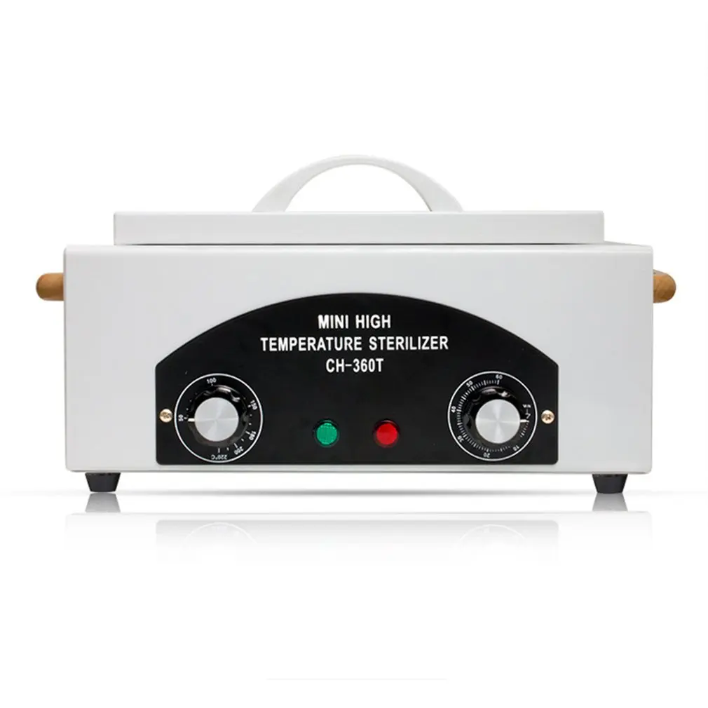 

Mini High Temperature Sterilizer Box Nail Art Salon Manicure Tool Dry Tweezers Scissors Beauty Nail Disinfection Cabinet