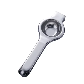 

Lemon Squeezer Kitchen Tools Stainless Steel Lemon Clip Manual Juicer Fruit Squeezer Small and Portable Outdoor Juice
