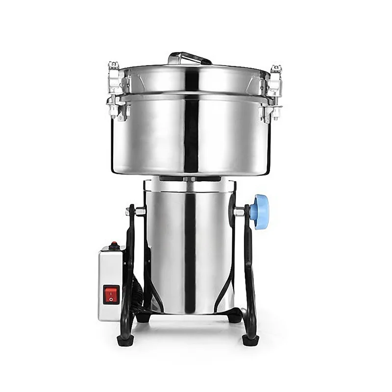 

4500g Electric Flour Mill 220v/110v Commercial Pulverizer Herbal Coffee Beans Grinding Machine Stainless Steel