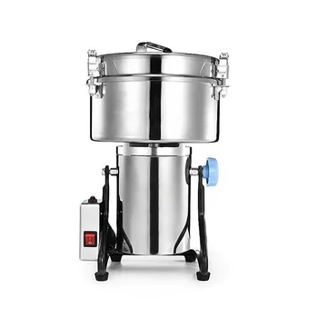 

4500g Electric Flour Mill 220v/110v Commercial Pulverizer Herbal Coffee Beans Grinding Machine Stainless Steel