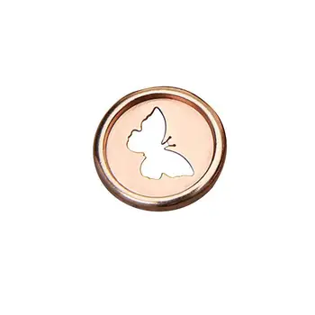 

1piece Notebook Mushroom Hole Butterfly Button Spiral Metal Stationery Box Supplies Notebook Storage Paper Inner Binder K2N1