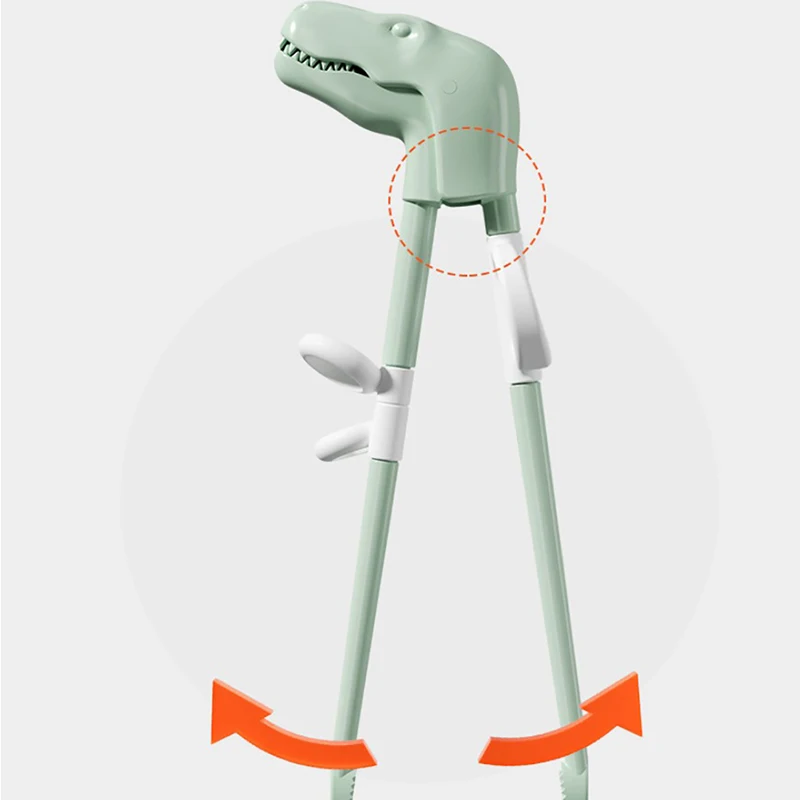 Description Picture 6 of itemTraining Chopsticks Cute Dinosaur Children Chopsticks For Sushi Baby Kids Child Enlightenment Tableware Learner Gifts Chopsticks