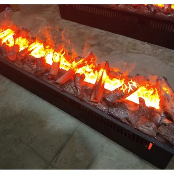 

ship by land 3D water steam/ vapor electric fireplace with wood