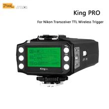 Pixel King Pro трансивер 2,4G ttl Беспроводной флэш триггер для Nikon D7100 7000 D5100 D5000 D3200 D3100 D600 D90 цифровых зеркальных камер