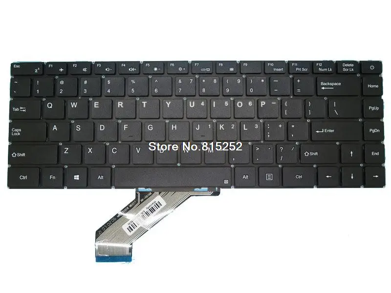 

Клавиатура для ноутбука MB3151018 XK-HS168 без рамки, новая черная, США