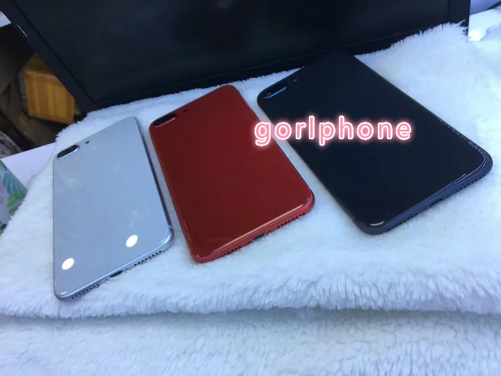 Качественный красный корпус для iphone 8, 8 Plus задняя крышка батарейного отсека задняя Стеклянная Дверь Корпус чехол Ремонт запасная часть телефона