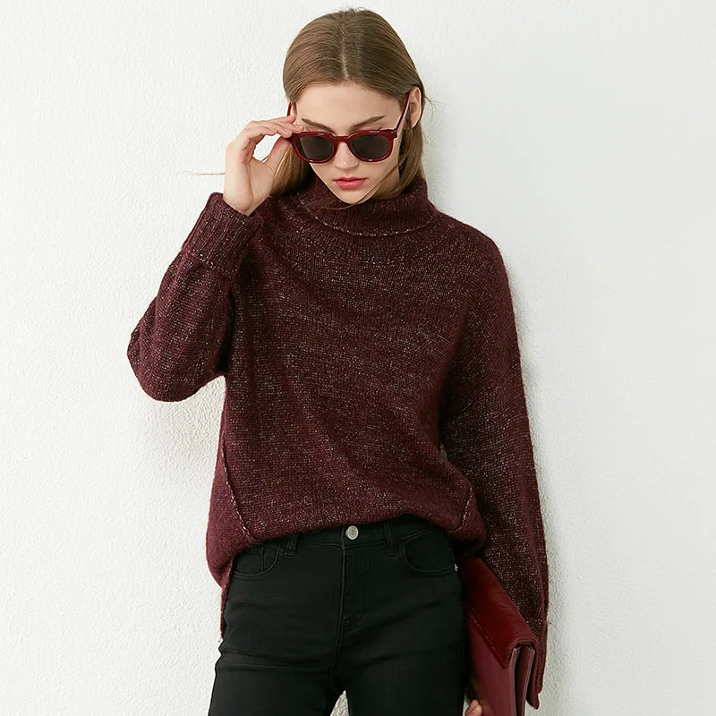 Amii Minimalism Autumn Winter Causal Women's
