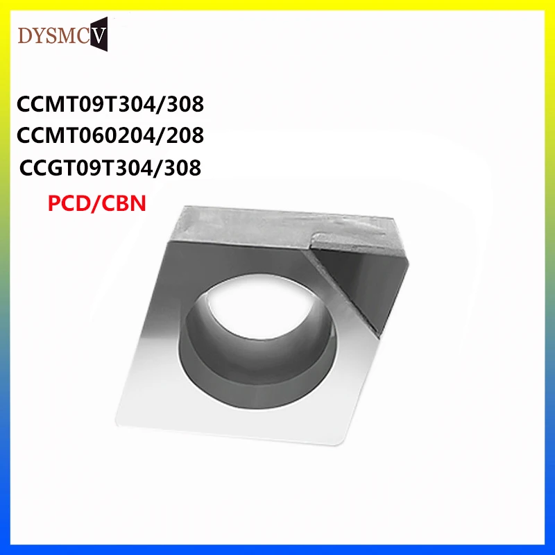 2 шт. CCGT09T308 CCGT060204 CCMT резец сверхтвердый PCD CBN вставки алмазный высокая твердость