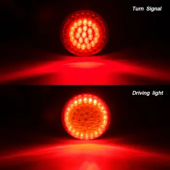 

2Inch Turn Signal Lights Front Turn Signal Lights Inserts Lens For Harley