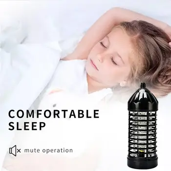 

LED Lighting Anti-mosquito Dual Mute Radiation-free Killer Solar Killer Electric Household Outdoor Mosquito Shock A9Y4