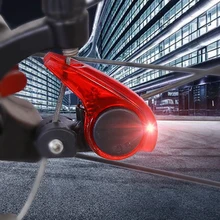 Велосипедный предупреждающий светодиодный фонарь Портативный V тормоза Премиум ударопрочный безопасный дорожный Велоспорт высокая яркость Ночная Безопасность велосипед красная лампа