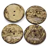 13-50mm 2 Holes Brown Coconut Shell Sewing Buttons Round Button For Clothing Scrapbooking Garment DIY Crafts Sewing Accessories 6