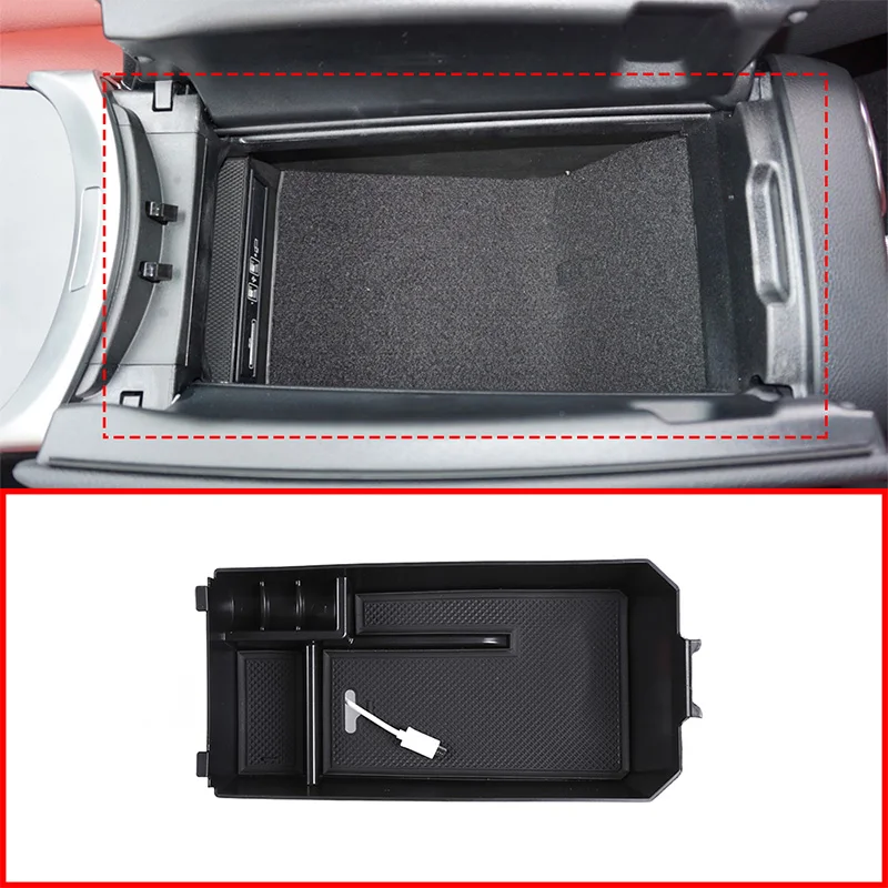 

Car Center Console Armrest Storage Box Cover Trim For Mercedes Benz C GLC Class W205 C180 C200 C260 C300 GLC200 GLC260 GLC300
