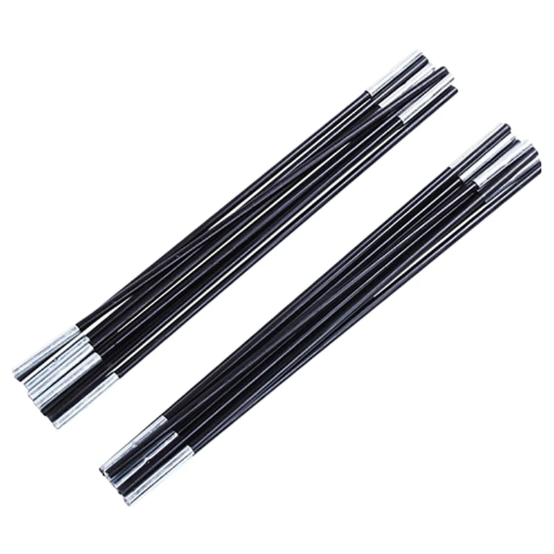 ABUO-2Pcs шест для палатки из стекловолокна комплект для многопользовательской палатки кемпинга аксессуары для кемпинга