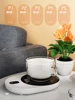 200W Cup Heater Coffee Mug Warmer 100°C Hot Tea Maker Warmer Coaster Electric Hot Plate 5 Gear Heating Pad with Timer 220V 3