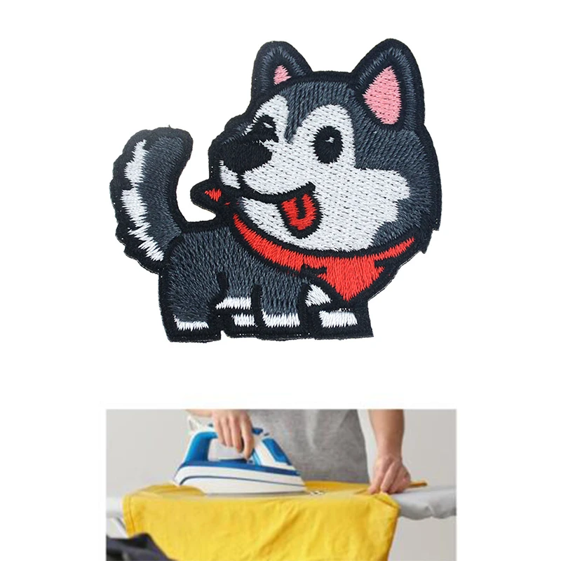 Sew On Clothes Jacket Coat Dachshund Patch Sausage Dog Badge Embroidered Iron