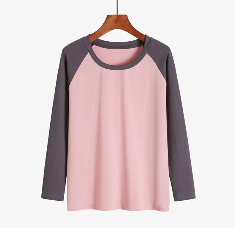 

Autumn And Winter New Style Pure Cotton WOMEN'S Pajamas And Leisure Wear Loose And Plus-sized Casual Comfortable Long Sleeve T U