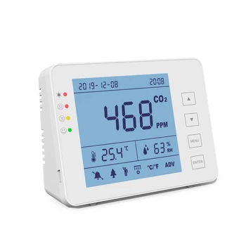 

Indoor Portable CO2 Detector Multifunctional Home Air Quality Analyzer Detector CO2 Meter Household Air Pollution Monitor