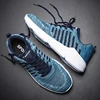 Lightweight Comfortable Men's Sneakers 2021 New Mesh Breathable Running Shoes Blue Big Size 47 48 Male Athletic Sports Men Shoes 1