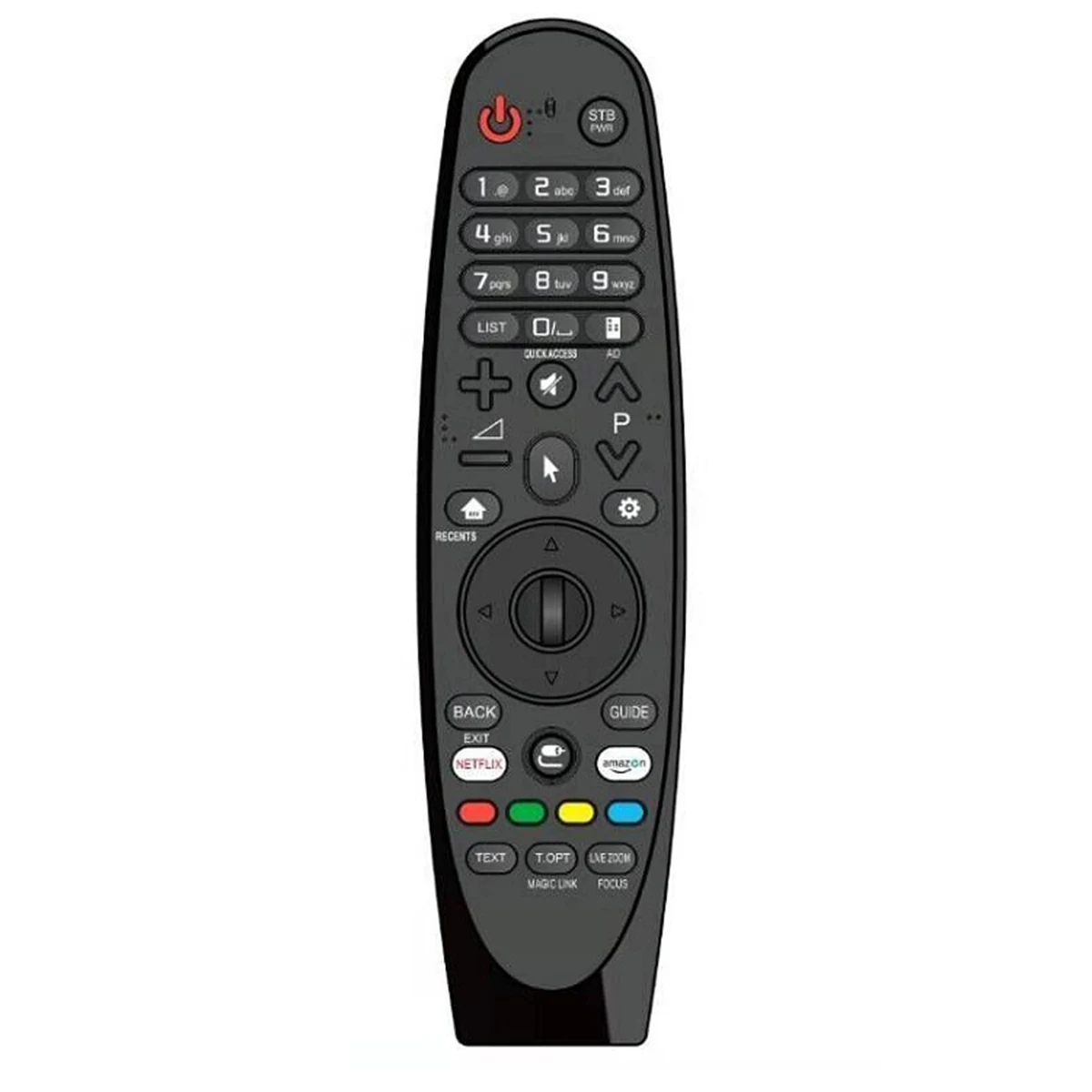 Эргономичный пульт дистанционного управления Smart tv стабильный передающий сменный контроллер для LG Smart tv AN-MR18BA AKB7537550