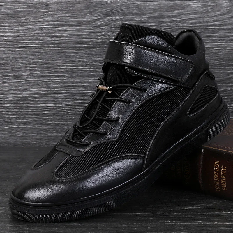 

Men's casual shoes, wild men, British, light, handsome, casual, casual, matching jeans, not wearing all black tide shoes